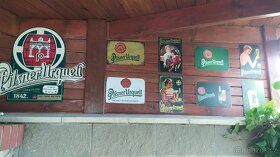 cedule plechová - Pilsner Urquell č. 8 (dobová reklama) - 3