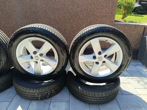 Nissan JUKE - ALU kola 5X114.3 - 16" 205/60/16 - 3