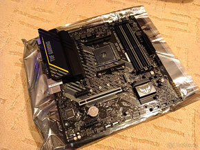 Asus TUF A520M – Plus II + CPU + RAM, sock. AM4 - 3