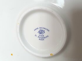 Porcelánový talíř exkluzivní ruční zdobení - 3