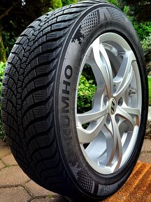 alu R17 5x114,3 senzory, zimné 215/55, orig. Hyundai KONA - 3