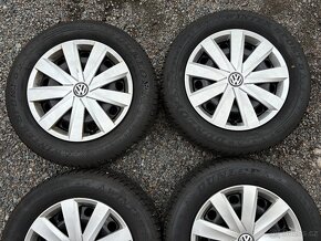 Zimní plechové disky VW 5x112 6,5J ET41 215/60 R16 - 3