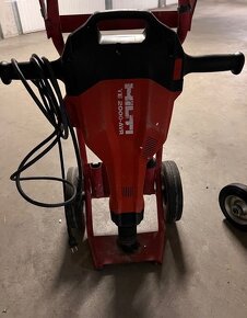 Hilti te 2000 AVR + vozík + 2 úplně nové oškrty - 3