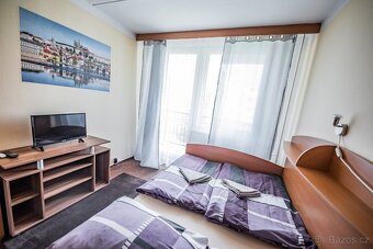 Velký pokoj (24 m2) s vlastním balkonem. - 3