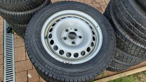 Kola zimní 16", VW T5 T6, 4ks, rozteč 5x120, pneu 205/65/16C - 3