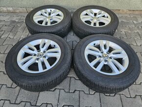 5x112 16 6,5J ET33 orig. Alu VW Tiguan vč. zim. pneu Semperi - 3