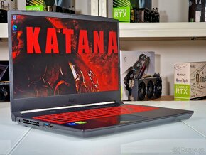 Herní notebook MSI KATANA | RTX 3070 | i7-11800 | ZÁRUKA - 3