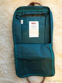 Batohy Fjällräven Kanken oceangreen s hnědými prvky - 3