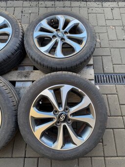 Alu kola, disky r15 4x100 Hyundai 185/55/15 - 3