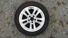 MERCEDES-BENZ ALU KOLA DISKY R16 5x112 ZIMNÍ PNEU 205/55/16 - 3