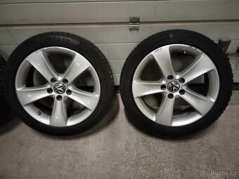 4x zimní originální disky VW Passat CC 5x112 R17 - 3