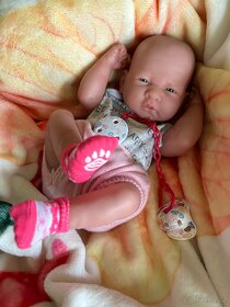 Realistická panenka-miminko,podobná reborn. - 3