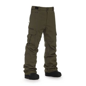 Pánské snowboardové kalhoty Rowen - dark olive, velikost L - 3