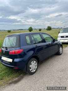 Mazda2 1.4 diesel typ dy rok 2003 modrá metalíza tmava - 3