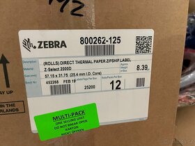 Termoetikety Zebra Z-Select 2000D, 57 x 32 mm, (800262-125) - 3