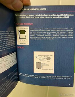 SADA SENZORŮ PARKTRONIC ČERNÁ + LCD displej - 3