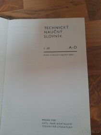 Technický naučný slovník - 3