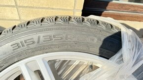 Porsche Alukola Zimni sada  2x 275/40R20 2x  315/35R20 - 3