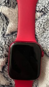 Apple Watch GPS 7 45mm RED, v záruce do 12/24 - 3