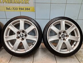 Alu kola R17 5x100 Rial + letní pneu 205/40/17 Continental - 3