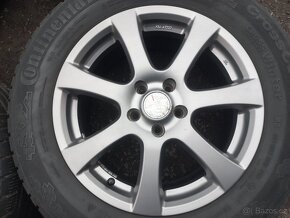 Prodám sadu ALU kol Alutec 235/60R17 zimní - 3