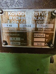 Hoblovka protahovačka KDR 610 - 3