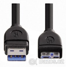 Propojovací kabel Hama Micro USB 3.0, 1.80 m, stíněný - 3