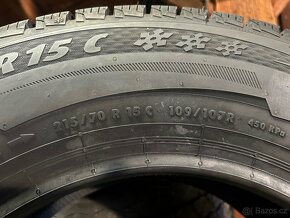 Nové 215/70 r15c zimní - 3