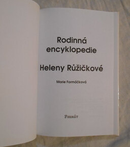 Marie Formáčková - Domácí encyklopedie Heleny Růžičkové 2004 - 3