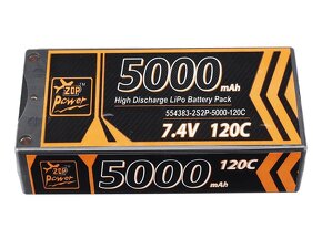 Baterie pro bugy Across 5000mAh, 120C - 3