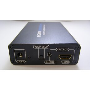 kvalitní SCART na HDMI + audio  aktivní konvertor - 3