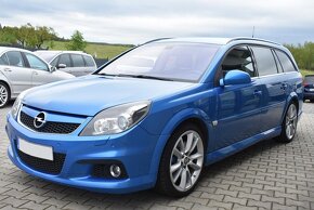 Opel Vectra Originál OPC combi 206 kW, modrá metalíza - 3