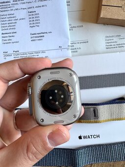 Apple Watch Ultra 49 mm, silver, záruka ALZA - 3