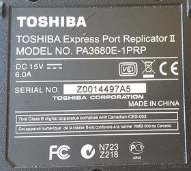 Toshiba Express Port Replicator 2 + ZDROJ - 3