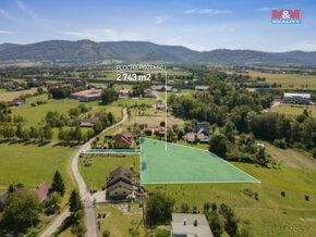 Prodej pozemku k bydlení, 2743 m², Třinec - 3