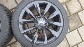 Alu kola Škoda 16" 5x100 pneu 215/45 R16 3-5mm Fabia - 3