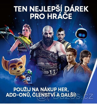 Voucher 2 000 Kč na nákup v PlayStation Store- se slevou 15% - 3