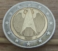 2 Euro Nemecko 2002 J pšeničnoražba - nabídněte sumu - 3