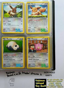 Kusové karty TCG Pokémon STARÉ 5-10LET (ORIGINÁL) - 3