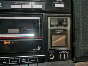 Retro rádio Sanyo DCX W8 + repro SX 108 - 3