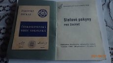 Sletové pokyny pro žákyně z roku 1948 a žák. průkaz Sokola - 3