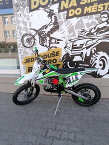 Pitbike Shark 125ccm 4T 17"/14" Zelená nová - 3