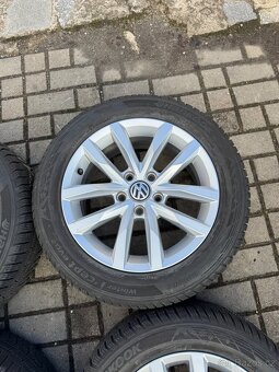 ORIGINÁL Alu Volkswagen Sepang R16, 5x112 - TOP STAV - 3