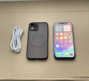 APPLE IPHONE 12 64GB BLACK + PŘÍSLUŠENSTVÍ - 3