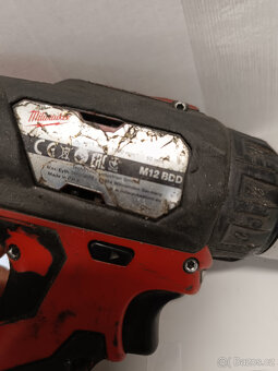 Aku vrtací šroubovák MILWAUKEE M12 BDD - 3