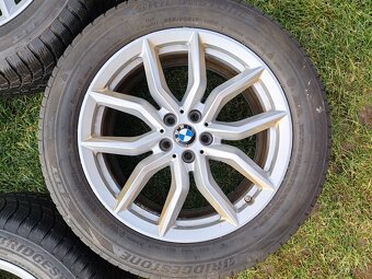 Alu v perfekt stavu 5x112 19 originál ráfky BMW pneu zimní - - 3