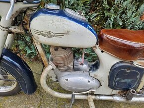 Jawa 250 353 rok 1958 normandia pôvodný stav - 3