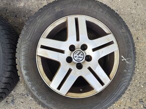 15"celoroční alu sada Avus 5x100 origo Golf 4 Toledo Octavia - 3