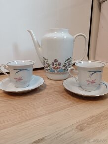 Porcelánová sada na čaj pro 2 + konvice a mísa ZDARMA - 3