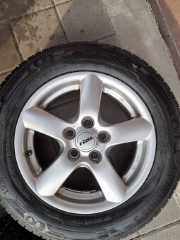 SADA ALU KOL VEL. 15" ROZTEČ 5x108 PNEU 195/65 R15 - 3